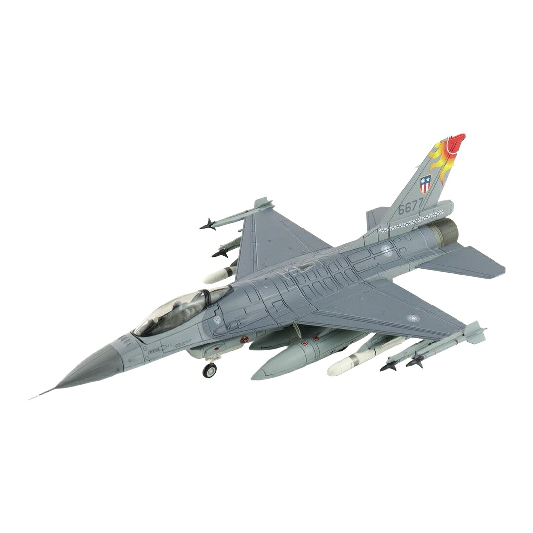 台湾空軍 ROCAF ゼネラル・ダイナミクス F-16A CBI戦域記念塗装 6677 新竹基地 2015 / Hobby Master 1/72 飛行機模型 ミリタリー｜ラストホビー