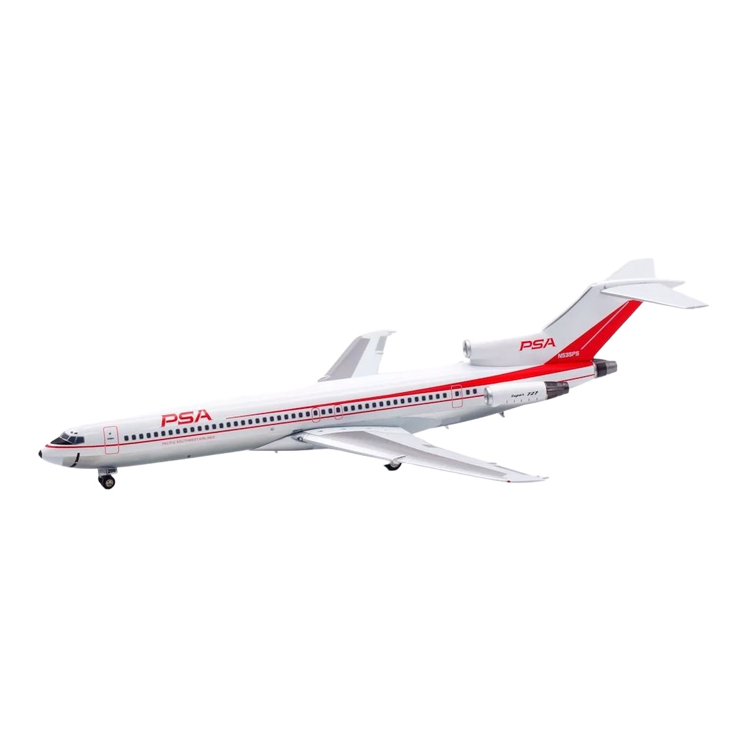 PSAパシフィック・サウスウエスト航空 PSA Pacific Southwest Airlines ボーイング 727-200 N535PS / Inflight 200 1/200 飛行機模型 旅客機|ラストホビー