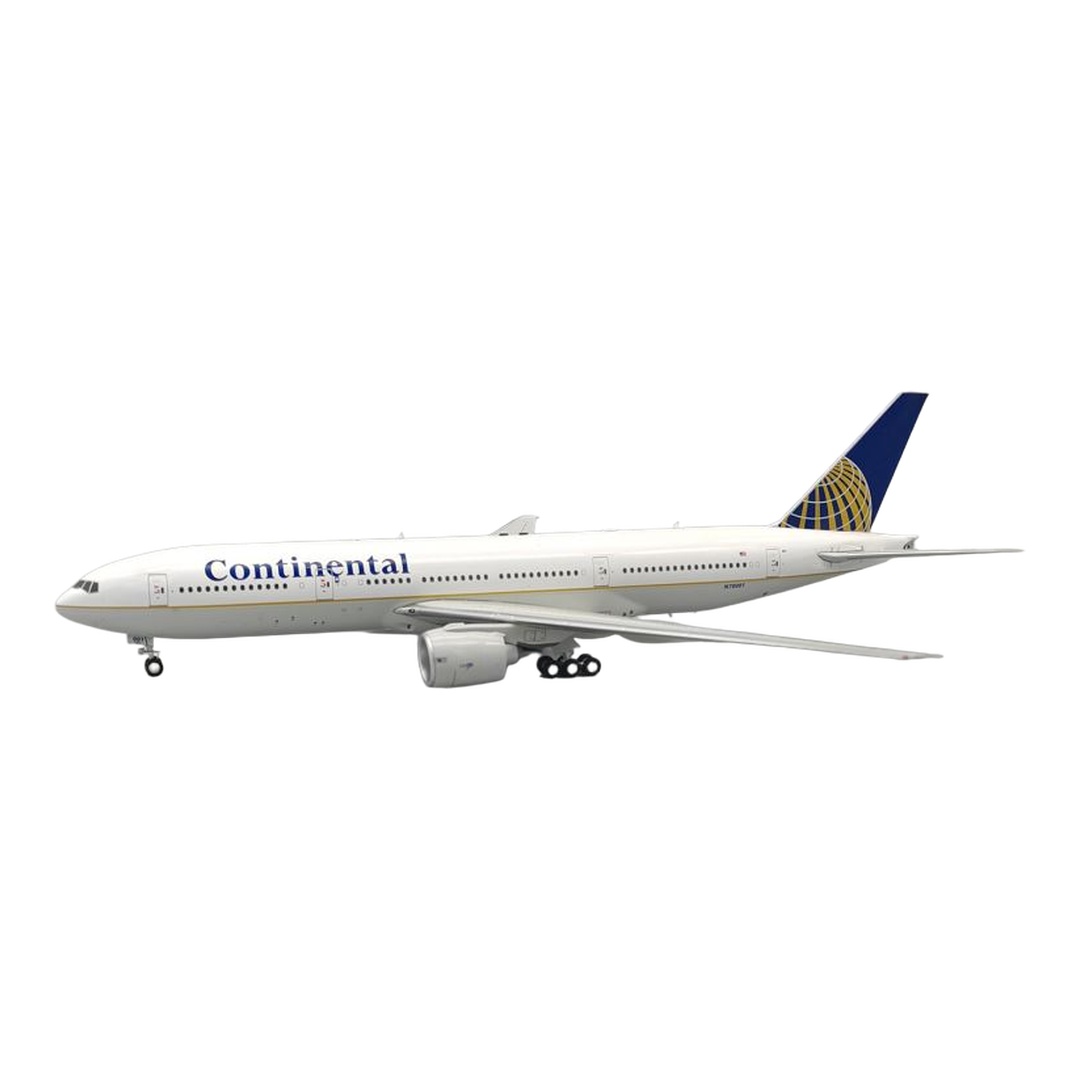 コンチネンタル航空 Continental Airlines ボーイング 777-224/ER N78001 / Inflight 200 1/200 飛行機模型 旅客機|ラストホビー