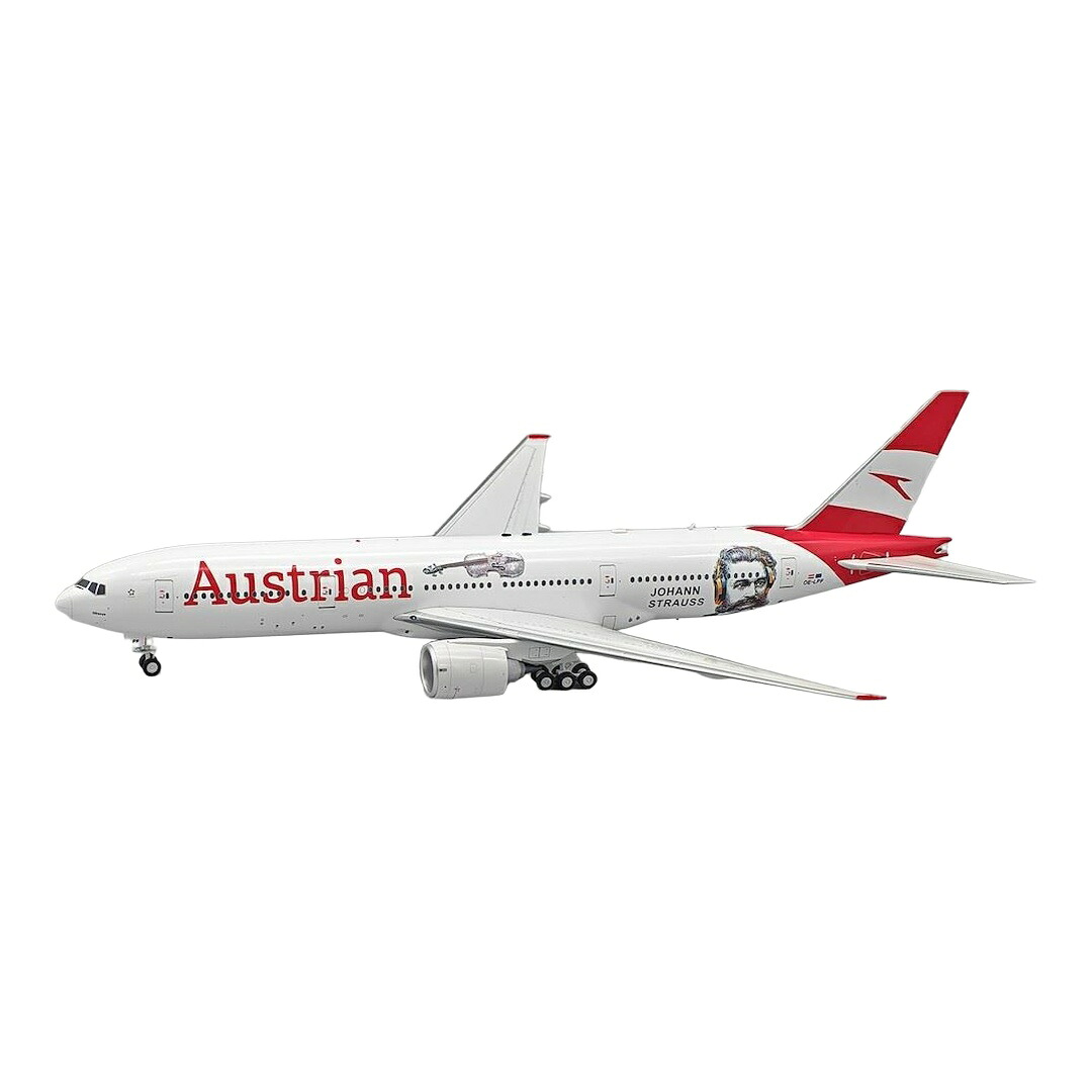 オーストリア航空 Austrian Airlines ボーイング 777-2Q8ER OE-LPF ヨハン・シュトラウス特別塗装 / Inflight 200 1/200 飛行機模型 旅客機|ラストホビー