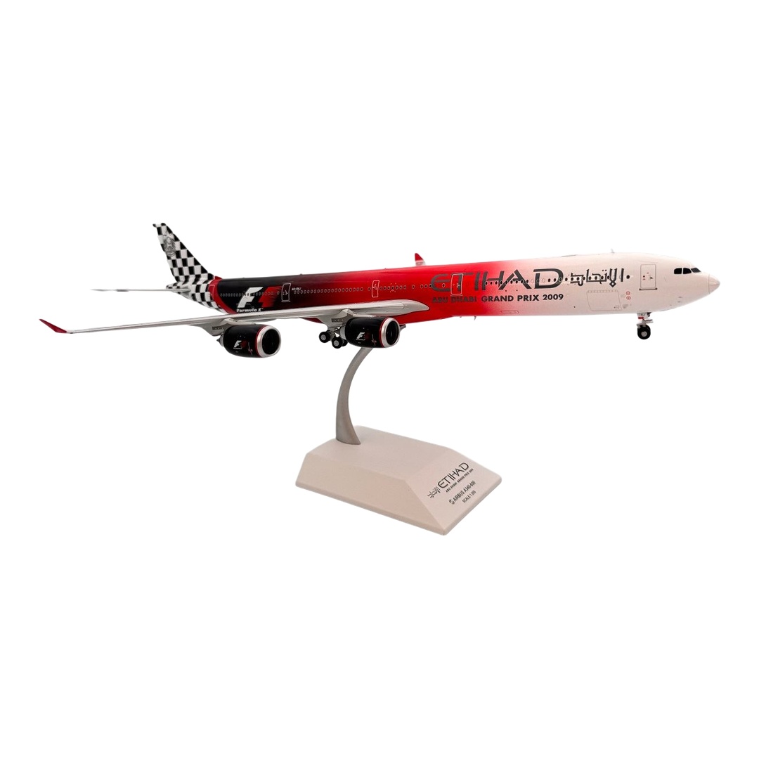 エティハド航空 Etihad Airways エアバス A340-600 F1 アブダビグランプリ 2009 特別塗装 A6-EHJ / JC Wings 1/200 飛行機模型 旅客機｜ラストホビー