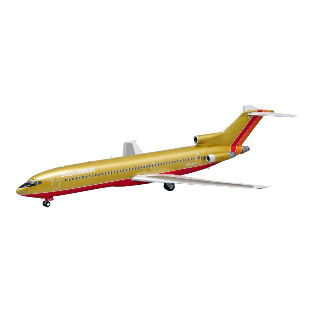 サウスウエスト航空 Southwest Airlines ボーイング 727-200 デザートゴールド塗装 N566PE / JC Wings 1/200 飛行機模型 旅客機|ラストホビー
