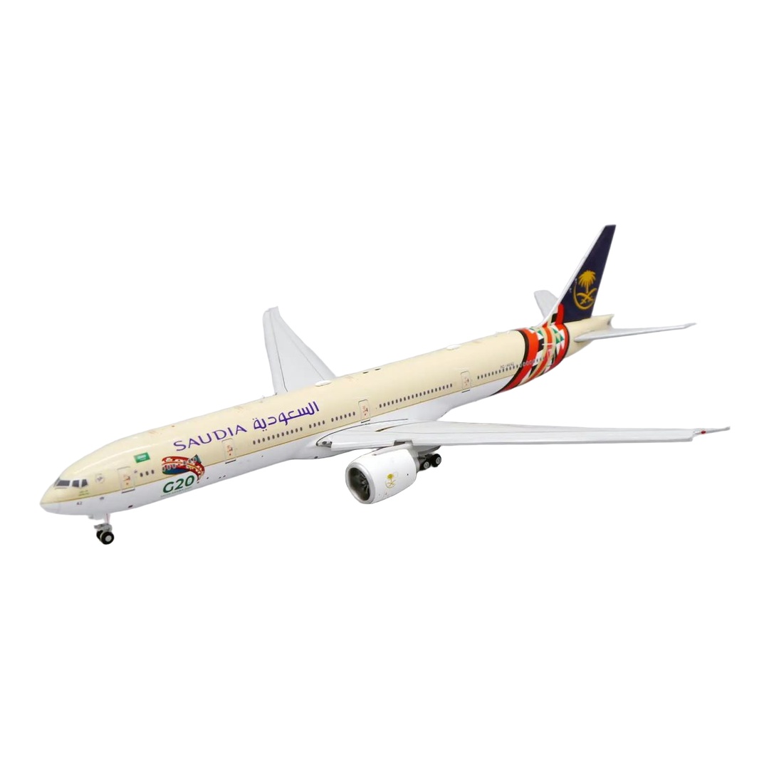 サウディア SAUDIA ボーイング 777-300ER HZ-AK42 G20特別塗装 / JC Wings 1/400 飛行機模型 旅客機｜ラストホビー