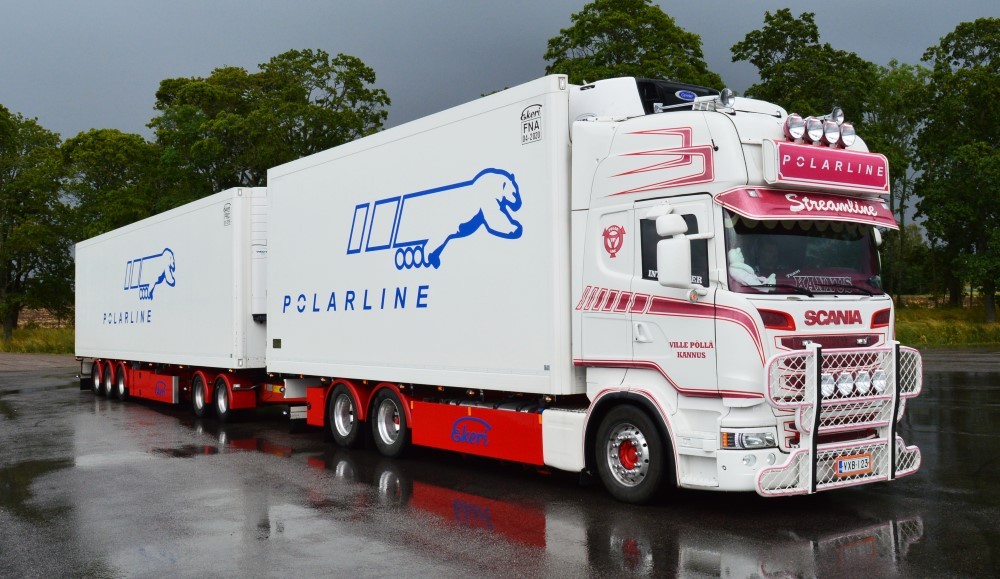 ミニチュア模型ミニカー 予約 17年6 8月以降発売予定polarline Scaniaスカニア R Streamline Topline Swedish Combination トラック Teknoテクノ 建設機械模型 工事車両 1 50 ミニチュア