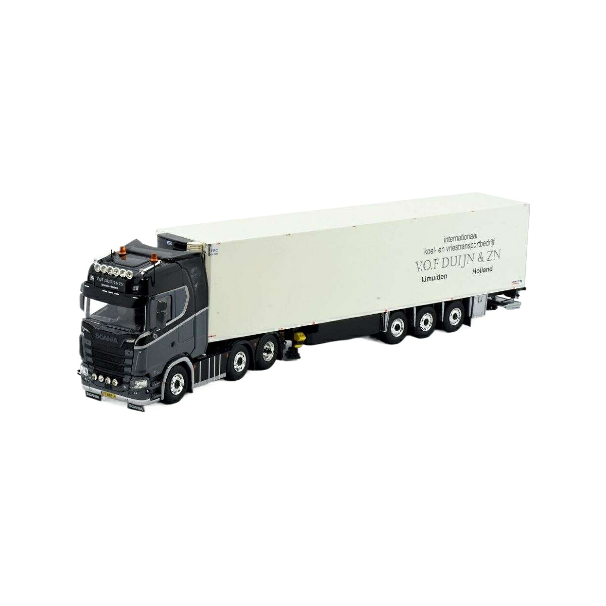 Tekno vof van Duijn en Zonen Ijmuiden Scania 次世代 S580 ハイライン 冷蔵トレーラー 81348 トラック1/50 建設機械模型 工事車両 29,120円