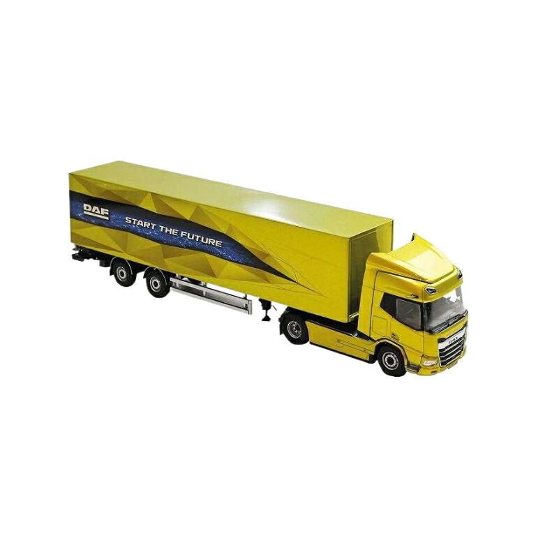 Tekno DAF XD 4x2 ボックスセミトレーラー M004511 トラック1/50 建設機械模型 工事車両｜ラストホビー