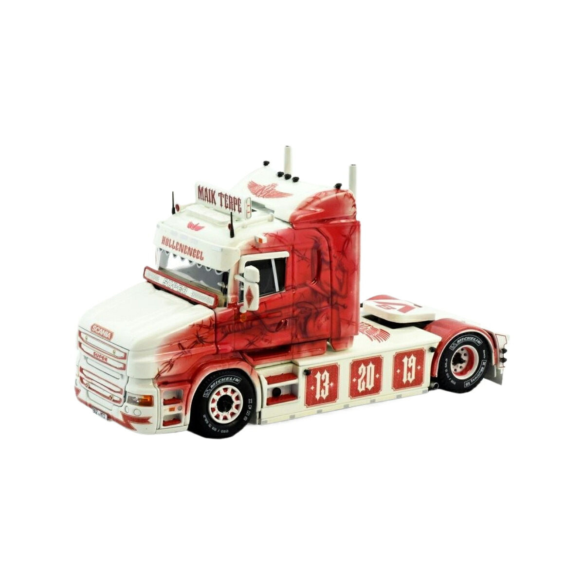 Maik Terpe Scania Torpedo 4x2 貨物自動車 / TEKNO 1/50 作り上げる機械類ひな形 工事鉄道車両