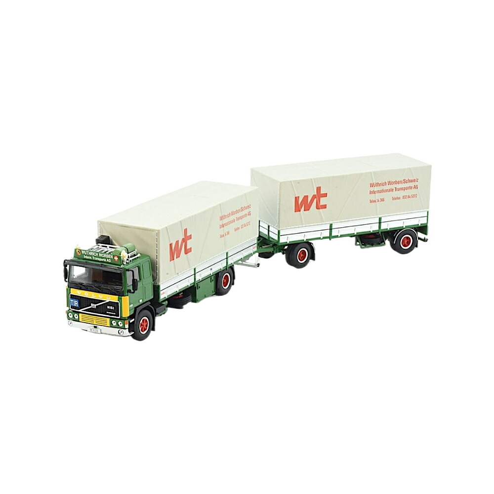 Wutrich Orient Express Volvo F12 Curtain トラック / TEKNO 1/50 建設機械模型 工事車両｜ラストホビー