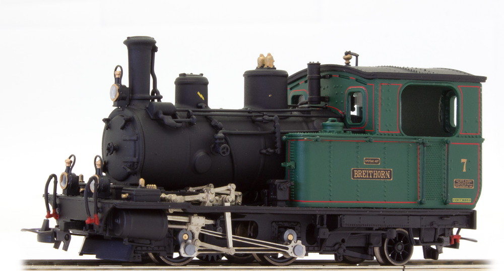 Bemo 1292527HG 2/3 7 BVZ DC H0mゲージ    鉄道模型 外国