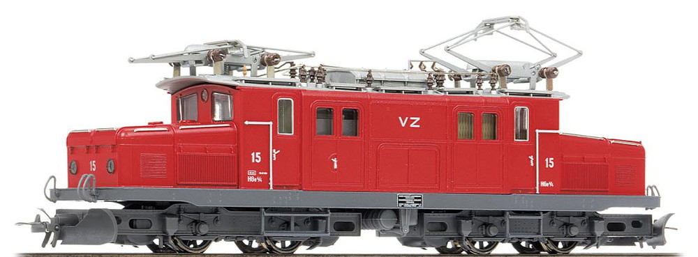Bemo 1353535BVZ HGe 4/4 15 クロコ BVZ DC H0mゲージ    鉄道模型 外国