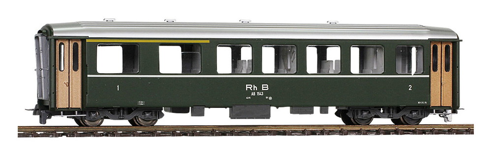 Bemo 3256101 RhB AB 1541 ユニット I BB グリーン RhB DC H0mゲージ    鉄道模型 外国