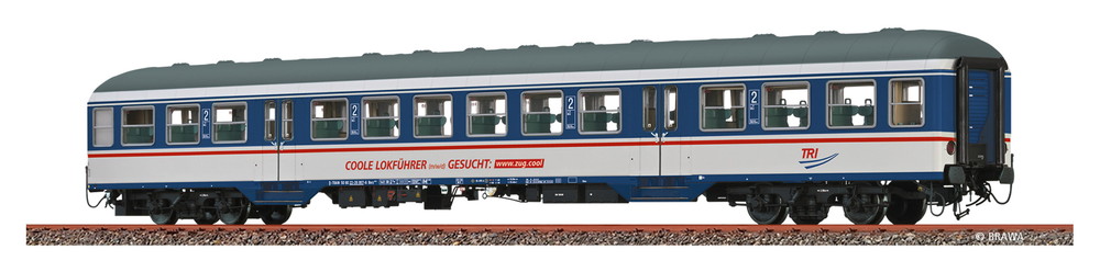 Brawa 46630 Type Bnrz 450.3 プライベート DC H0ゲージ    鉄道模型 外国