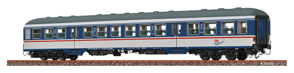 Brawa  46633 タイプ Bnrz451.1 プライベート DC H0ゲージ    鉄道模型 外国