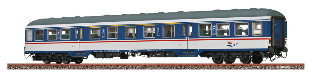 Brawa  46636 シリーズ ABnrz 417.6 プライベート AC H0ゲージ    鉄道模型 外国