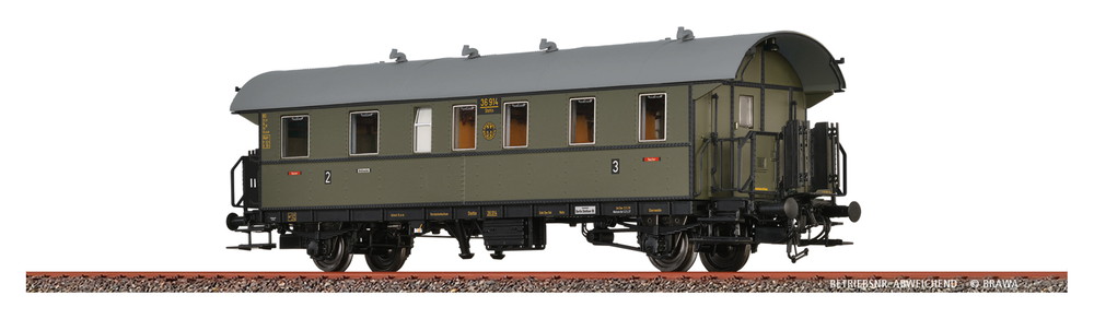 Brawa  46790 H0 BCi 29 DRG II DRG DC H0ゲージ    鉄道模型 外国