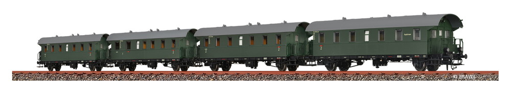 Brawa 46827 Type BPwif Bib ABib Bib DB AC H0ゲージ    鉄道模型 外国