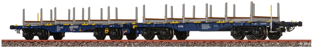 Brawa 50666 Type Sggrrs プライベート DC H0ゲージ    鉄道模型 外国