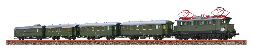 Brawa 50894 シリーズ E44w タイプ ABie 34 Bie 33 Pwie 30 DB DC H0ゲージ    鉄道模型 外国