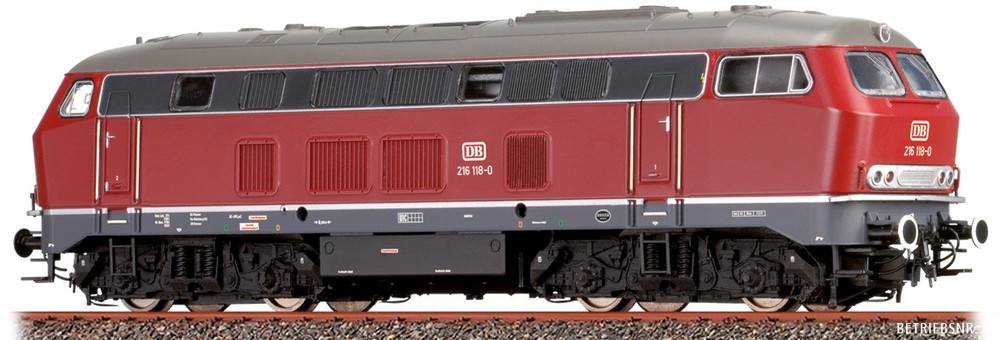 Brawa  61218 クラス 216 DB DC Nゲージ    鉄道模型 外国