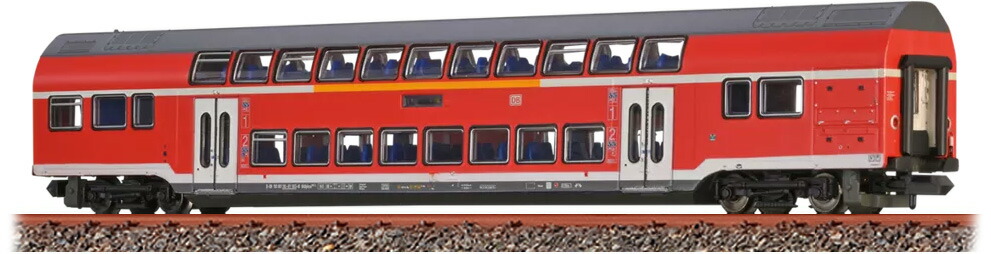 Brawa 64522 ダブルデッカー ミドル客車 DB AG DC Nゲージ    鉄道模型 外国