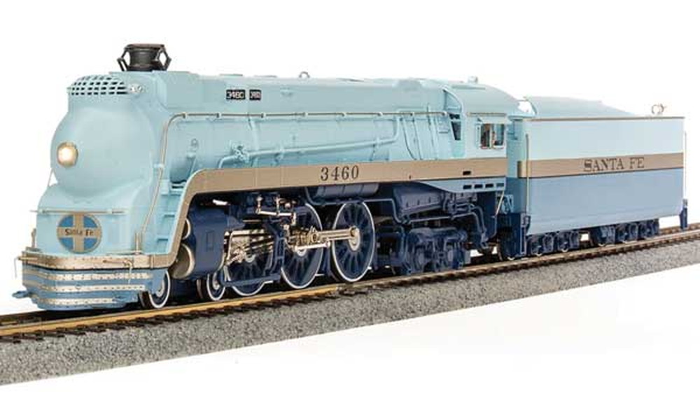 サンタフェ #3460 ハドソン型蒸気機関車 DC 1939年初期仕様/Broadway Limited HOゲージ    鉄道模型 外国