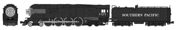 SPクラス GS-4 4-8-4 スタンダードDC サザンパシフィック 4445 戦後ブラック/KATO USA Nゲージ    鉄道模型 外国