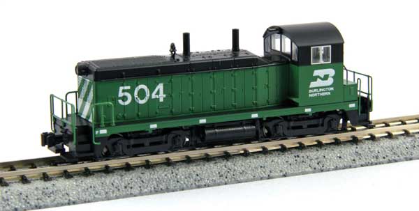 EMD NW2 DCC バーリントンノーザン #543 カスケードグリーン ブラック ホワイト/KATO USA Nゲージ    鉄道模型 外国