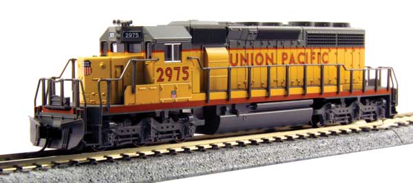 EMD SD40-2 初期生産 DCC ユニオンパシフィック #3218 アーマーイエロー グレー レッドフレームストライプ ラージレタリング/KATO USA Nゲージ    鉄道模型 外国