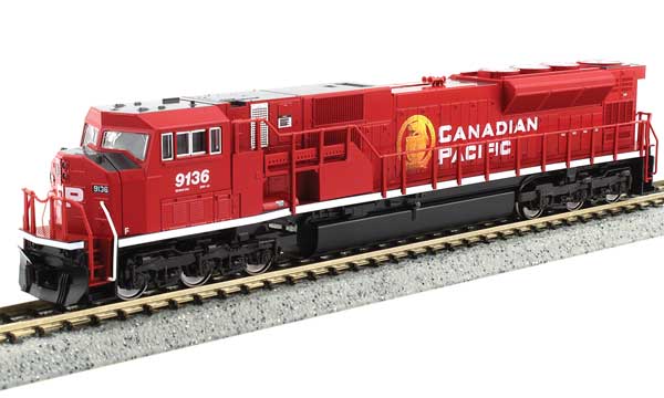 EMD SD90/43MAC DCC カナディアンパシフィック #9136 レッド ホワイト ゴールド/KATO USA Nゲージ    鉄道模型 外国