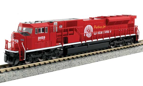 EMD SD90/43MAC DCC カナディアンパシフィック #9159 ユナイテッドウェイ記念 レッド ホワイト/KATO USA Nゲージ    鉄道模型 外国