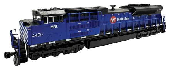 EMD SD70ACe ノーズヘッドライト DCC モンタナレールリンク #4401 ブルー ホワイト レッド/KATO USA Nゲージ    鉄道模型 外国