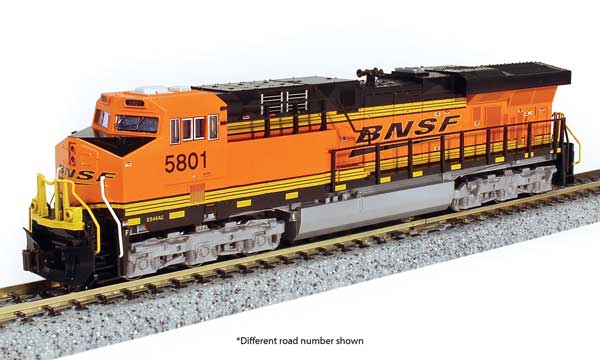 GE ES44AC GEVO DCC BNSF鉄道 #5953 オレンジ ブラック ウェッジロゴ/KATO USA Nゲージ    鉄道模型 外国