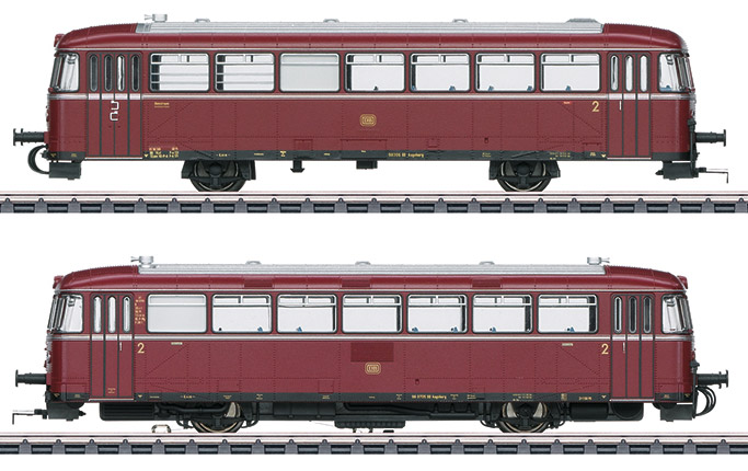 M?rklinメルクリン 39978 レールバス VT98 + VS98 DB AC サウンド H0ゲージ    鉄道模型 外国