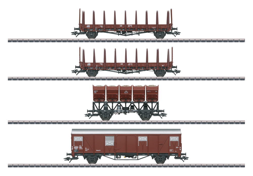 M?rklinメルクリン 46662 貨物車両セット DB DB AC H0ゲージ    鉄道模型 外国