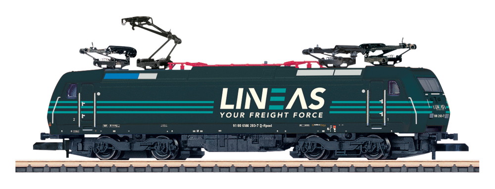 M?rklinメルクリン 88487 シリーズ 186 プライベート DC Zゲージ    鉄道模型 外国
