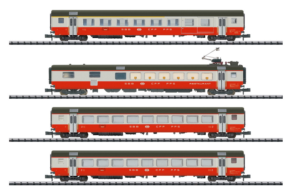 Minitrix 18720 スイス エクスプレス SBB DC/ Nゲージ    鉄道模型 外国