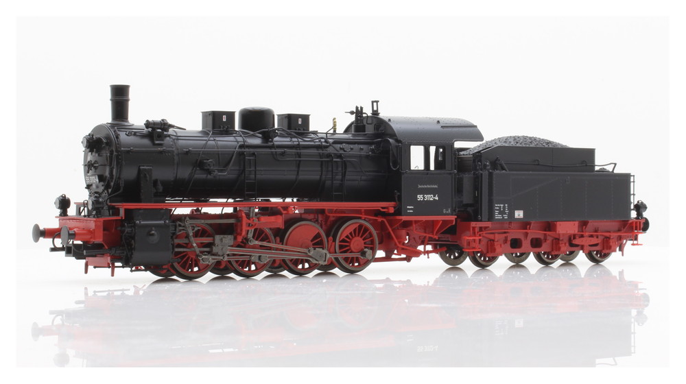 Rivarossi HR2810 スチームロコモティブ BR 55 DR DC/ H0ゲージ    鉄道模型 外国