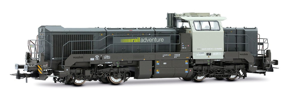 Rivarossi HR2921S Vossloh DE 18シリーズ プライベート DC サウンド/ H0ゲージ    鉄道模型 外国