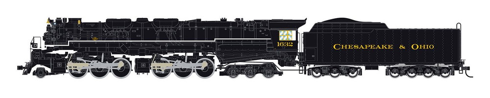 Rivarossi HR2951S シリーズ 2-6-6-6 プライベート DC サウンド/ H0ゲージ    鉄道模型 外国
