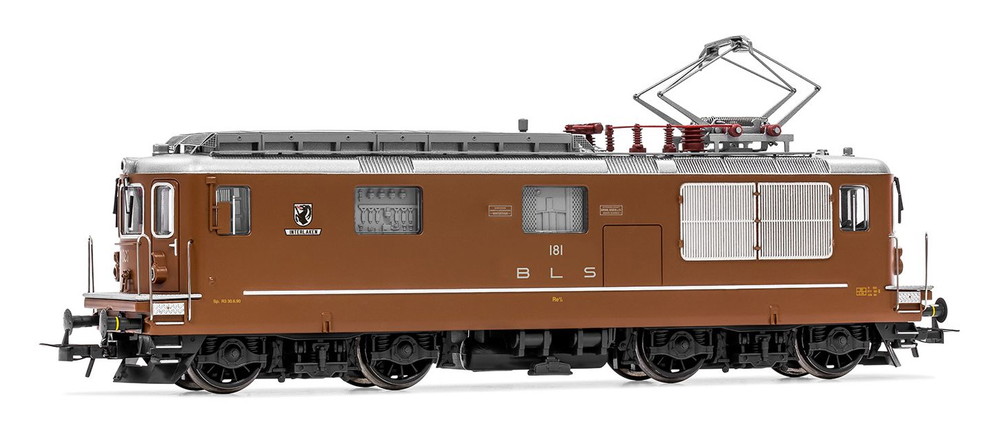 Rivarossi HR2959 Re 4/4 181 シリーズ BLS DC/ H0ゲージ    鉄道模型 外国