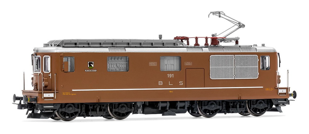 Rivarossi HR2960S Re 4/4 シリーズ BLS DC サウンド/ H0ゲージ    鉄道模型 外国