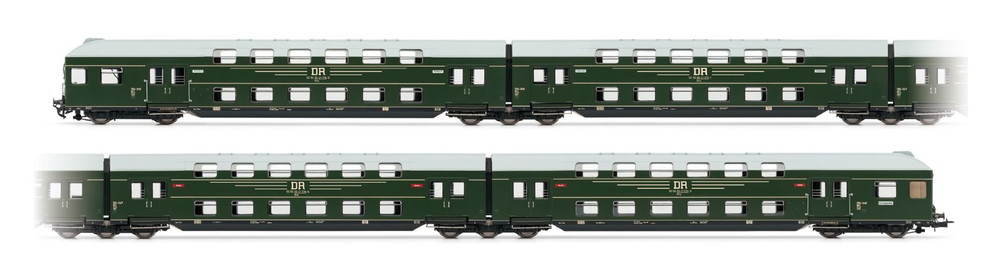 Rivarossi HR4392 ダブルデッキユニット DR DC/ H0ゲージ    鉄道模型 外国