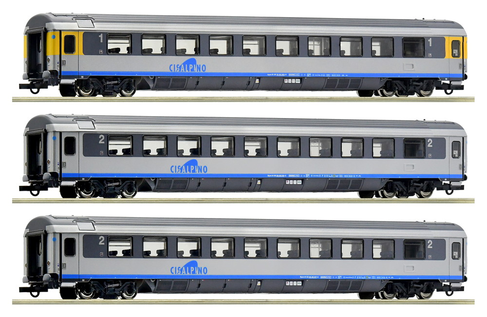 Roco 6200032 EuroCity客車 H0ゲージ Various DC 鉄道模型 外国