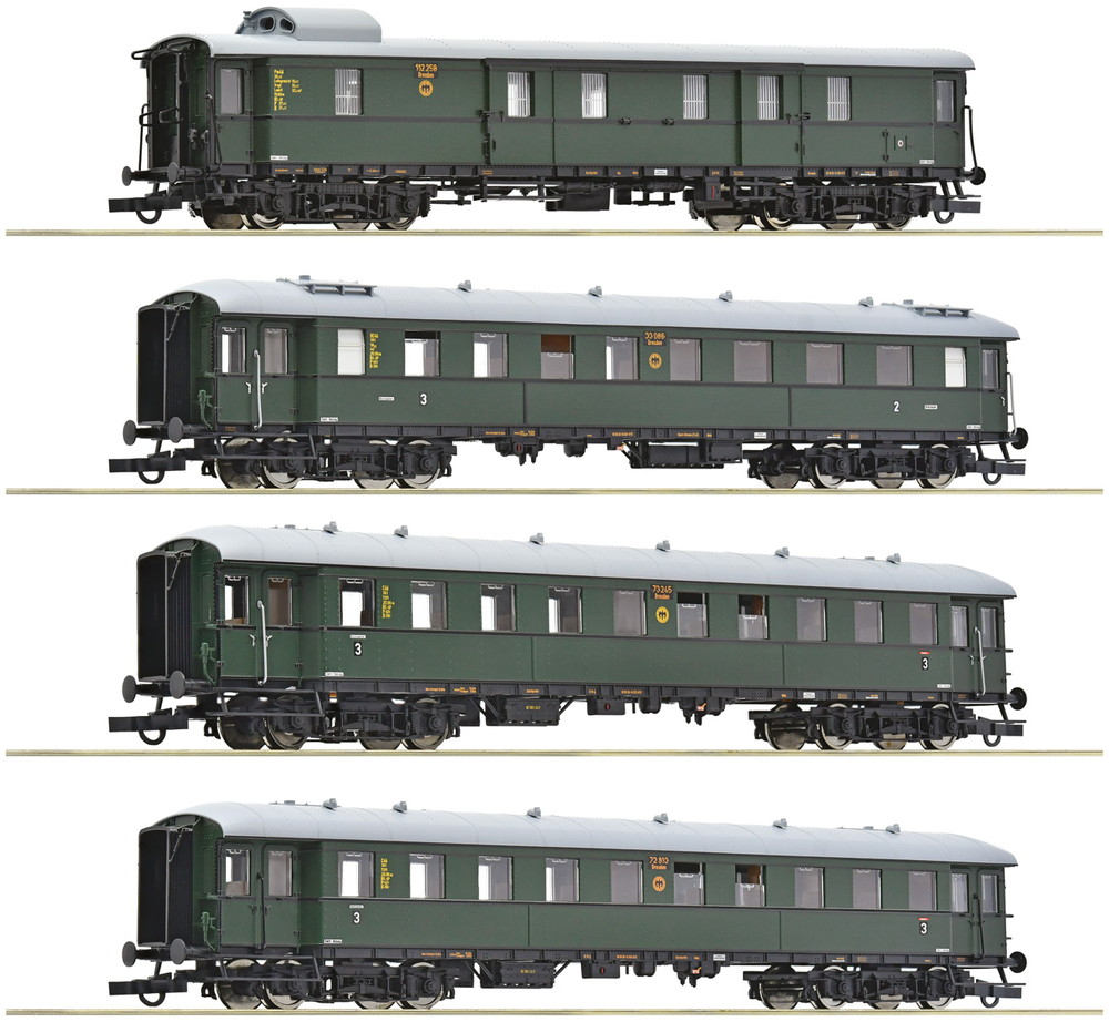 Roco 6200056 C4u種 H0ゲージ DR DC 鉄道模型 外国