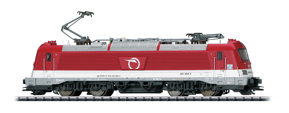 Trix 22186 Class 381 電気機関車 ZSSK DC サウンド/ H0ゲージ    鉄道模型 外国
