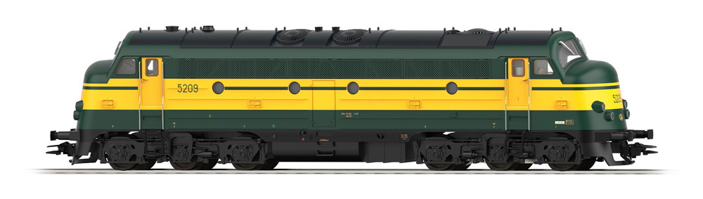 Trix 22678 Series 52 SNCB DC サウンド/ H0ゲージ    鉄道模型 外国