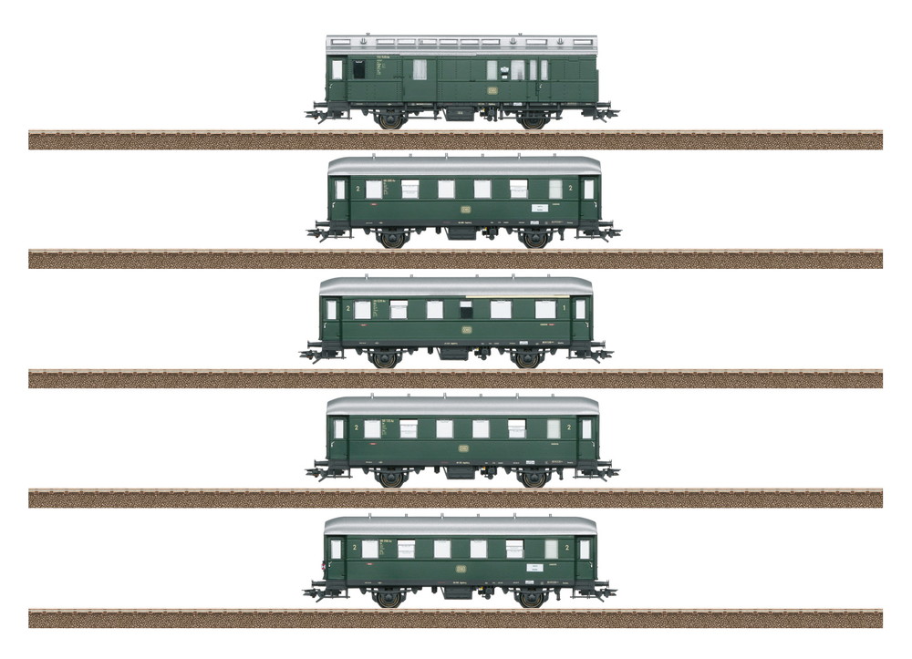 Trix 23225 DBパッセンジャーカーセット DC/ H0ゲージ    鉄道模型 外国