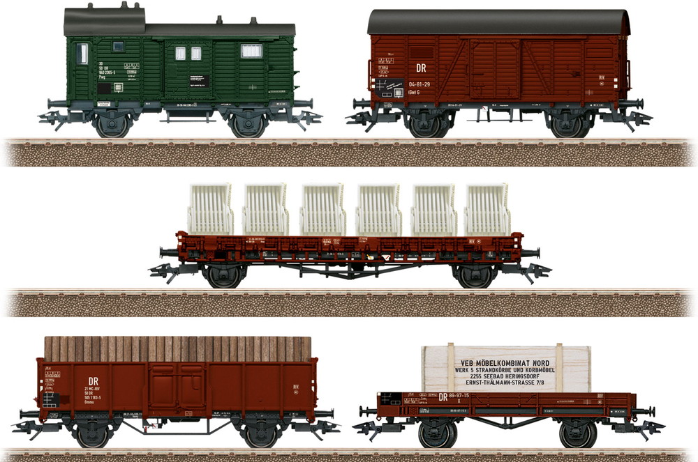 Trix 24075 DR DC 貨車セット/ H0ゲージ    鉄道模型 外国
