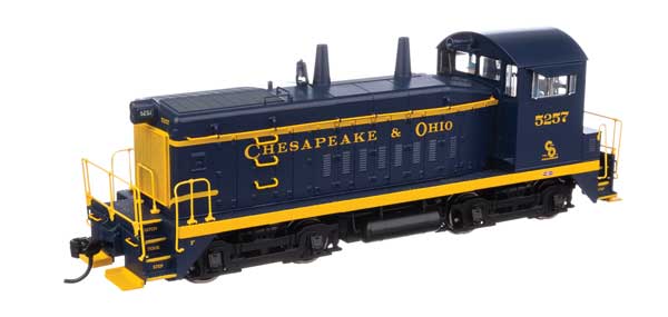 EMD SW9  LokSound 5 サウンド＆DCC チェサピーク＆オハイオ #5257/Walthers HOゲージ    鉄道模型 外国