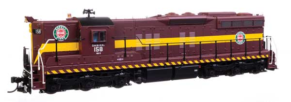 EMD SD9  ESU LokSound 5 サウンド＆DCC ダルース・ミサベ・アンド・アイアン・レンジ #158  大型サークルロゴ/Walthers HOゲージ    鉄道模型 外国